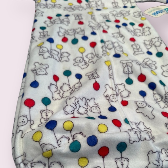NWT Vintage Carter's Baby Bear And Balloon Sleep Sack One Size Up To 20 lbs - Picture 2 of 12